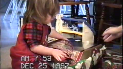 Christmas Morning 1994 - 1997