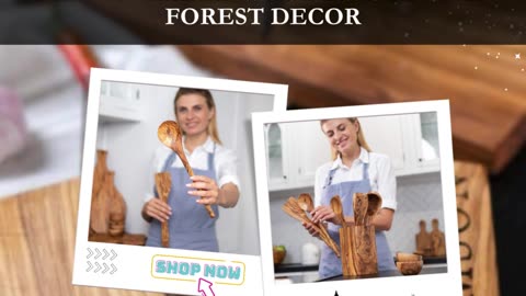 Personalized Wooden Kitchen Utensils for Unique Culinary Adventures