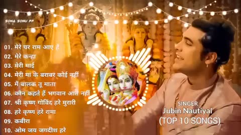 Mere Ghar Ram Aaye He | Jubin Nautiyal Top 10 Bhaktisong | Jubin Nautiyal New Song 2024