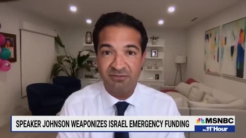 Speaker Johnson weaponizes Israel emergency fund