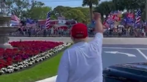 Present at "Trump International Golf Club in the GREAT state of FLORIDA"