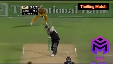 New Zealand vs Australia 1st ODI 2010 Thrilling Finish