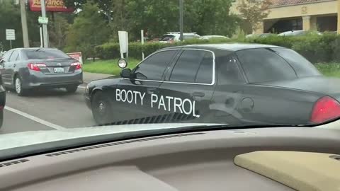 'Booty Patrol' ex-cop car is on the hunt in Miami