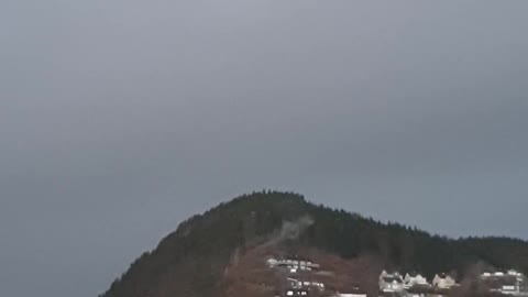 Lightning Flashes and Thunder Rolls in Norway