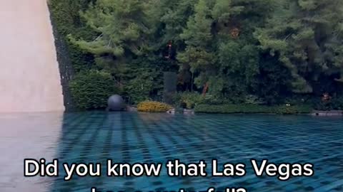 Did you know that Las Vegas has a waterfall?