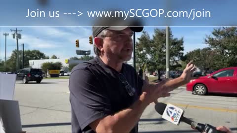 mySCGOP.com/join - #GeneralElectric #Walkout - #NoMandates #MedicalFreedom #GreenvilleSC