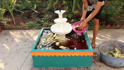 Build Aquarium From Old Plastic Baskets