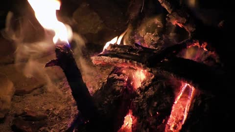 Fire Sound Effect Natural video,