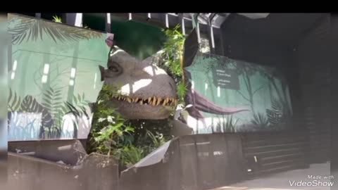 [NEW] JURASSIC WORLD The Ride! New INDOMINUS REX! | Universal...