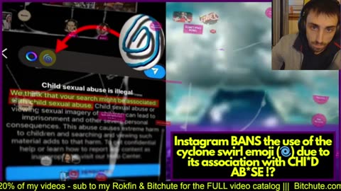 Swirl Cyclone BANNED on Instagram, Because Pedo Networks are Just a Crazy Conspiracy