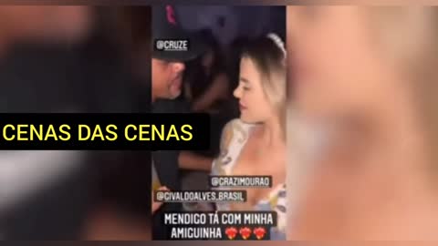 Mendigo Famoso pegando Mulher gata na festa #mendigo #gata #mulher #noticias #brasil #bbb22 #pegador