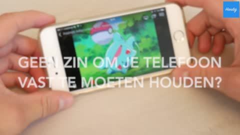 Super eenvoudige telefoon houder!