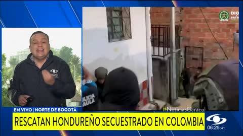 Gracias a grafiti, ubican a ciudadano hondureño secuestrado en Colombia