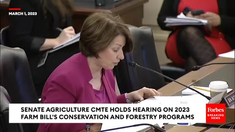 Senate Agriculture Committee Holds Hearing On Farm Bill's Conservation And Forestry Programs (1)