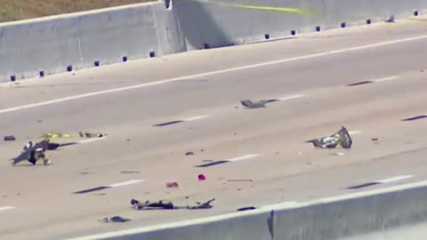 Two historic military planes collided during an airshow in Dallas, Texas.