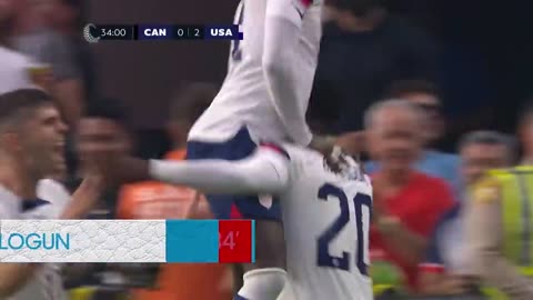 Canada Vs USA 0-2 Foot Ball Match Highlights