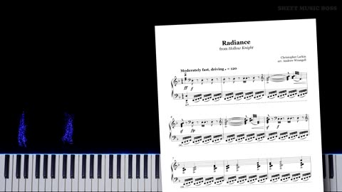 Radiance (from Hollow Knight) - Piano Tutorial