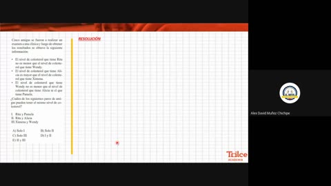 TRILCE SEMESTRAL 2021 | SEMANA 06 | HAB. MATEMÁTICA: ORDEN DE INFORMACION