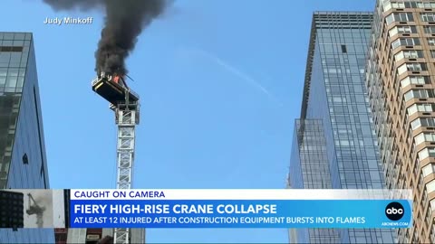 New details after NYC crane collapses injures at least 12 l GMA