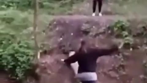 She Made It To The End, Then This! #funny_clips #funnyshots