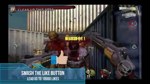 Zombie Frontier 3 with Death Gun in action Headshots Gameplay 1080p 60fps