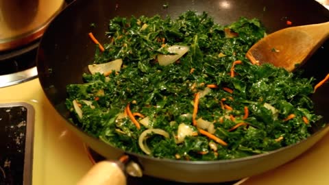 Best KALE STIR FRY