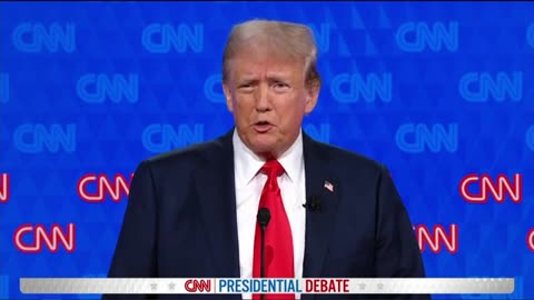 Trump discusses his proposed 10% tariff on all goods coming into the U.S. during presidential debate