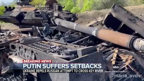 Ukrainian forces say they have destroyed a Russian-made bridge l WNT