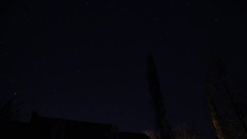 3 hour night time-lapse test