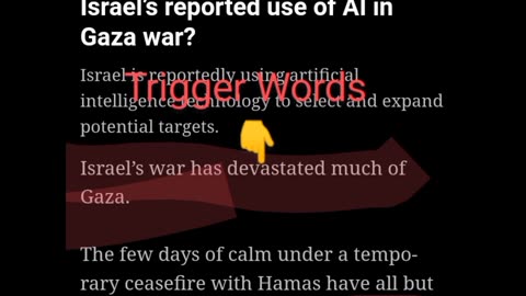 Trigger Words used From "Israel Project 2009 Global Language Dictionary"