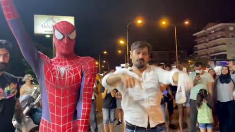 Turkish ice cream dance | spider man dance in Turkey