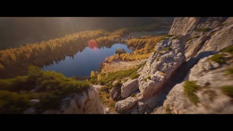 Outdoor aerial photography to capture the sunset over the Grand Canyon Mountains