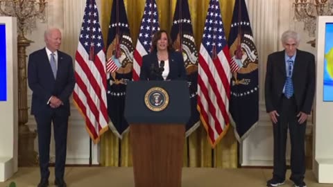 Crazy Kamala Refers To Biden As "Our Nation's Champion" In Delusional Rant