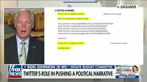 Sen. Ron Johnson Says There is a “Much Much Larger Story” Beyond the Twitter Files