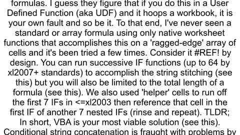 Concatenate values based on criteria