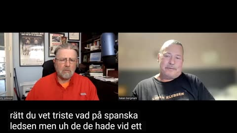 Håkan Bergmark intervjuar CIA officer Larry C Johnson 12 feb. SVENSKTEXTAD