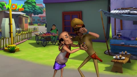 John ने बनाया दिन दहाडे Chori Karne का Plan - Motu Patlu - Hindi Cartoon - Inspector Chingum