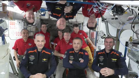 Expedition 70 Axiom Mission 3 International Space Station Farewell Remarks - Feb. 2, 2024