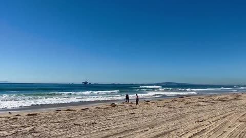 Port of Los Angeles From The Beach - October 28th 2021