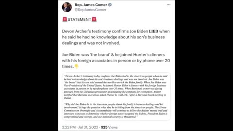 All Traitor Joe does is lie