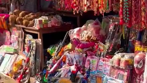 The temple market of nepal