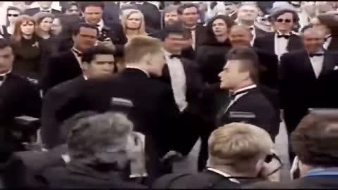 Jean-Claude Van Damme vs. Dolph Lundgren [Cannes, 1992]