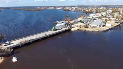 DeSantis Unveils New Pine Island Bridge Completed in Just 3 Days of Construction.