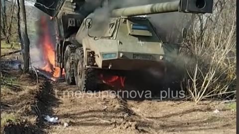 🇷🇺🇺🇦 Slovak wheeled self-propelled gun Zuzana-2 went to hell