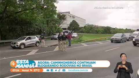 Manifestações de caminhoneiros: PRF registra 271 pontos de protestos em rodovias em todo Brasil