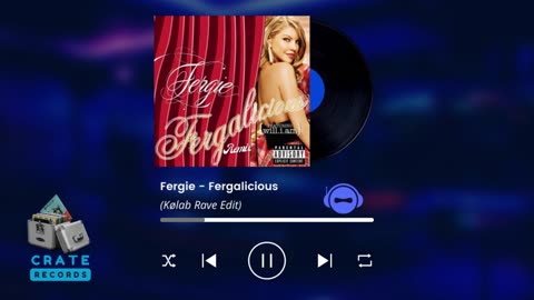 Fergie - Fergalicious (Kølab Rave Edit) | Crate Records