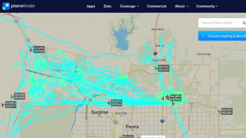 Mormonguard N749PA gang stalking over Morristown AZ 5G cell node Jan 23 2023 12:15pm