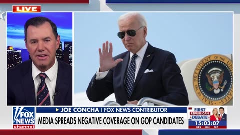 Joe Concha slams media's 'non-coverage' of Biden's Maui visit