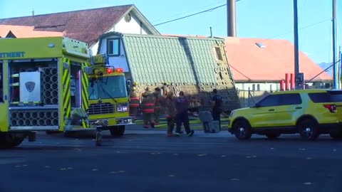 Three-Alarm Fire at Las Vegas Charity