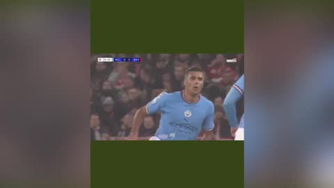 First goal Manchester City v Bayern